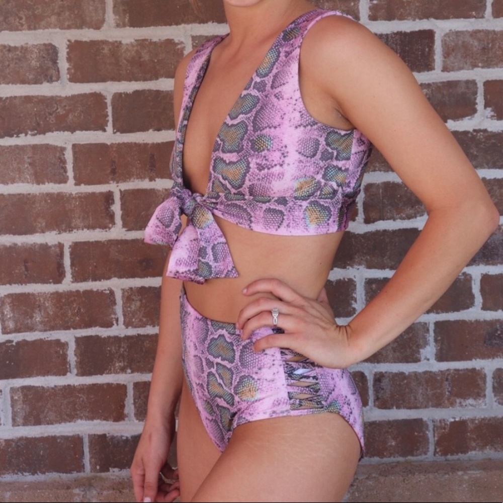 PURPLE HAZE SWIM BOTTOMS (only)